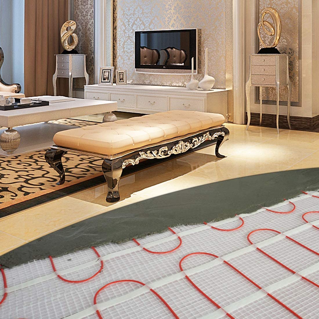 best electric radiant floor heating