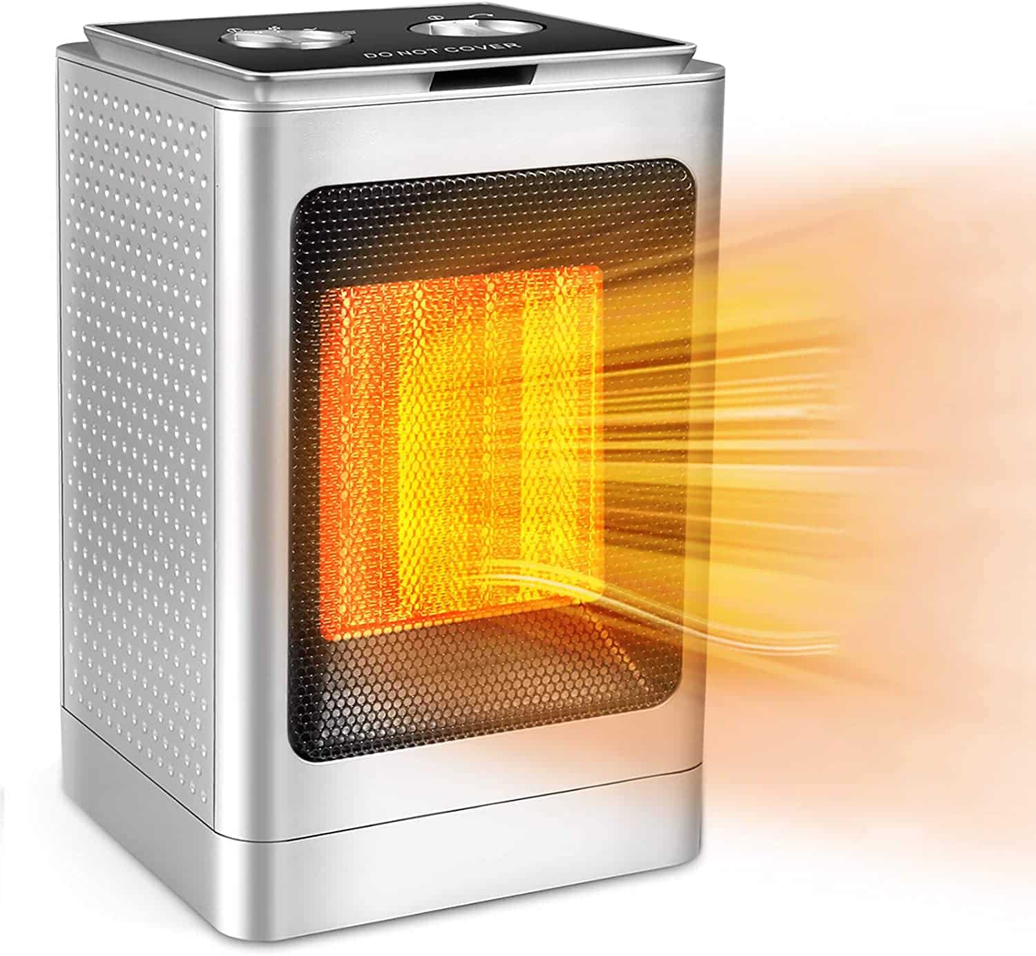 MUDSHI Portable Space Heater Overheat Protection And Tip Over Protection 